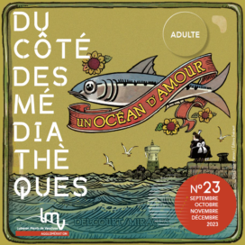 Une de la programmation cultuelle des médiathèques sept-dec 2023 - Agrandir l'image, fenêtre modale