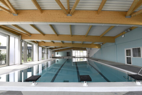 Grand bassin de la piscine couverte Alphonse Roudière