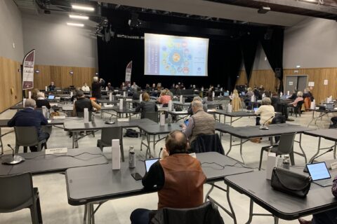 Conseil communautaire LMV à la salle polyvalente du Moulin Saint Julien de Cavaillon