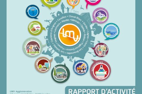 Page de couverture du rapport d'activité 2021