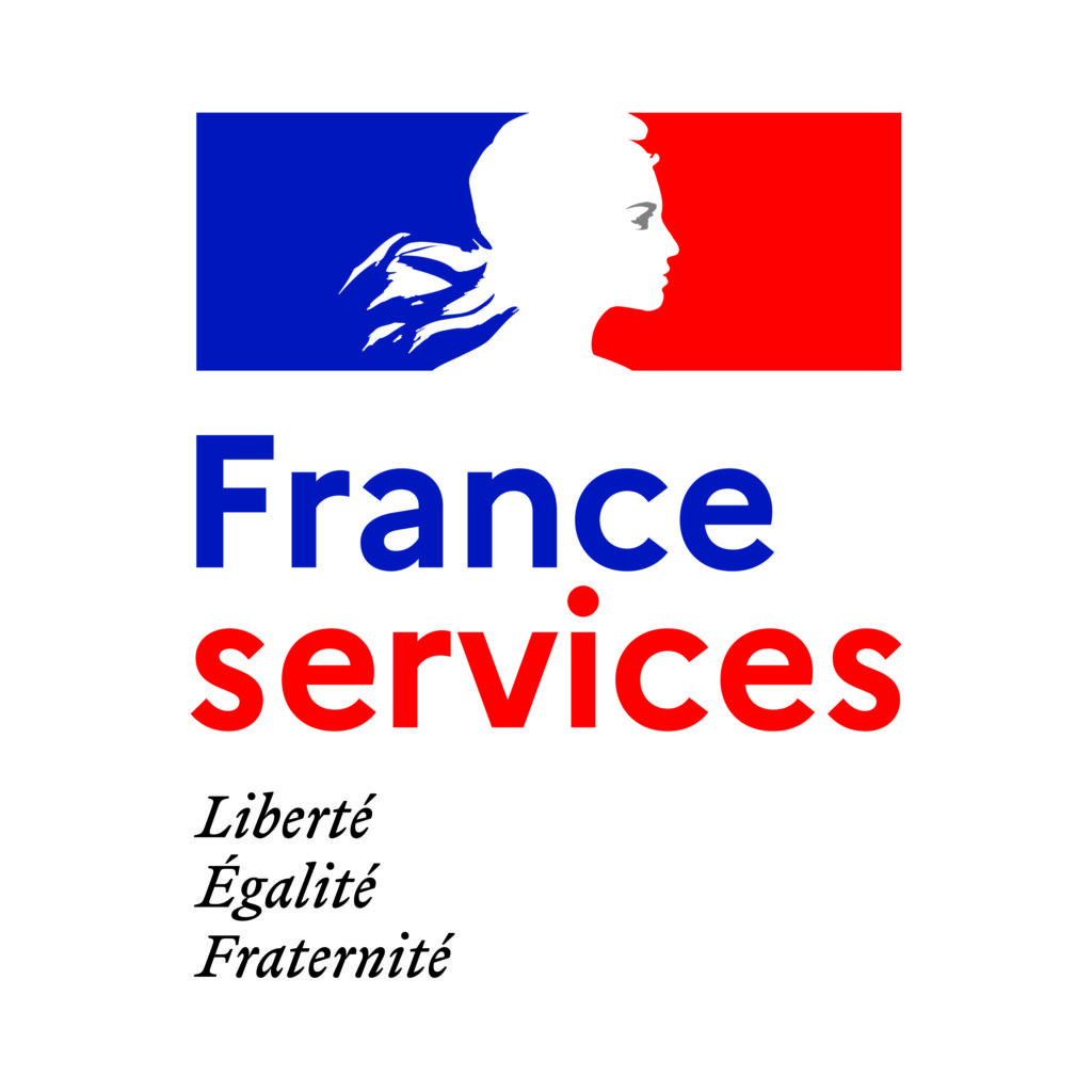 logo de France Services (bleu blanc rouge avec la Marianne) - Agrandir l'image, fenêtre modale