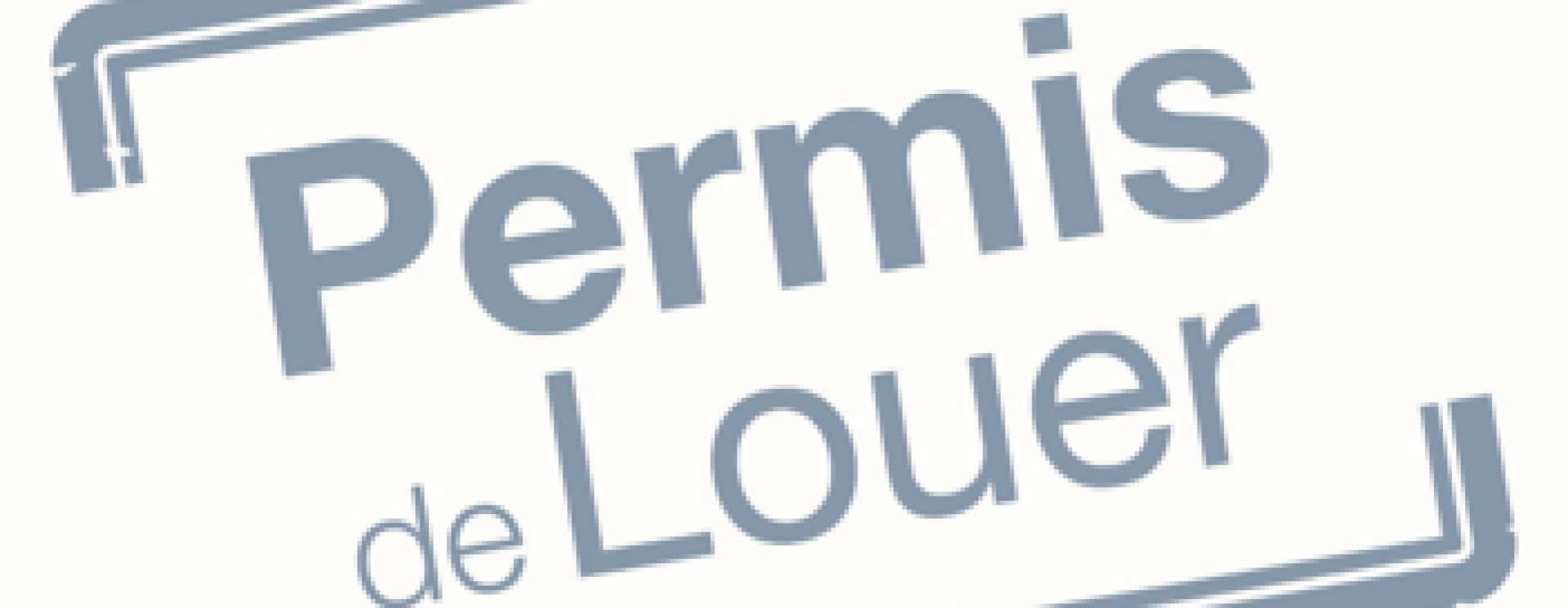 Tampon Permis de louer