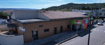 Vue drone de la crèche La Pépinière à Cavaillon