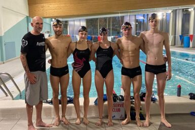 Les champions de l'Académie Performance Training s'entrainent à la piscine Roudière