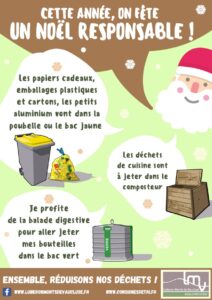 Passons un Noël responsable en triant nos déchets - Agrandir l'image, fenêtre modale