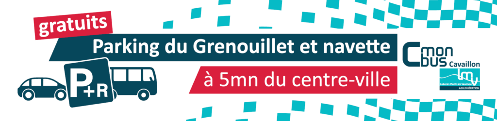 Parking du Grenouillet et navette gratuits, à 5mn du centre-ville - Agrandir l'image, fenêtre modale