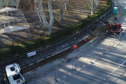 Remplacement d'une canalisation d'eau potable - Agrandir l'image, fenêtre modale
