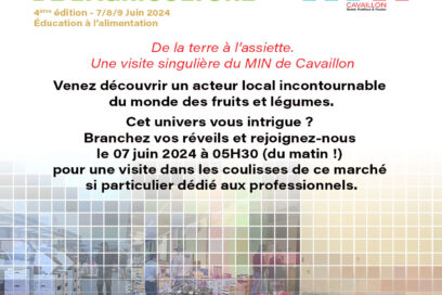 Visite guidée du MIN de Cavaillon le vendredi 7 juin 2024 à 5h30 du matin - Agrandir l'image, fenêtre modale
