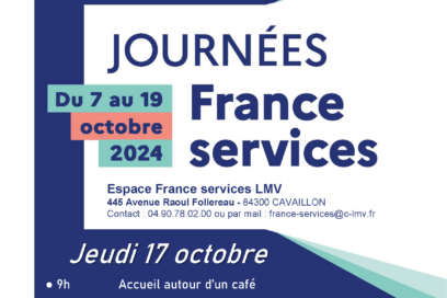 Affiche de la journée Portes Ouvertes de France Services - Agrandir l'image, fenêtre modale