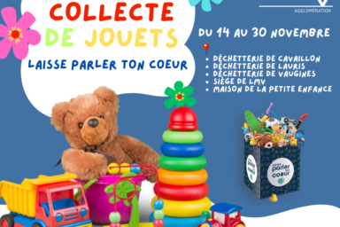 Affiche de la collecte de jouets