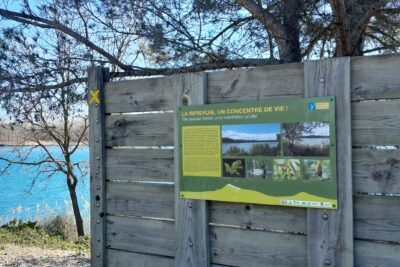 Sentier ornithologique de Mérindol - Agrandir l'image 3 sur 9, fenêtre modale